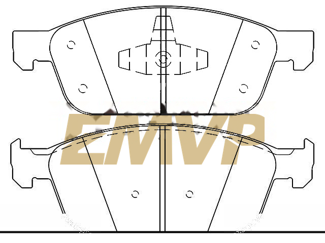 TY2787 Brake Pad Set