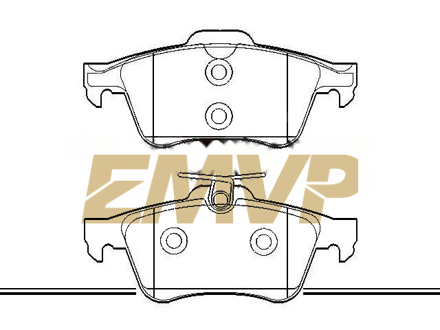 TY5604 Brake Pad Set