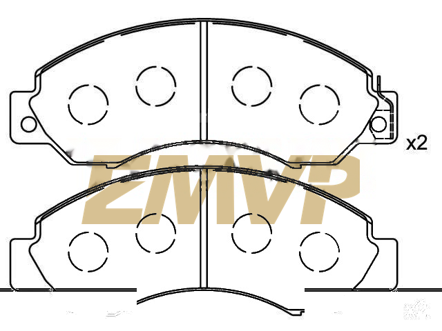 TY9513 Brake Pad Set