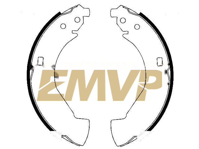 TY1508 Brake Shoe Set