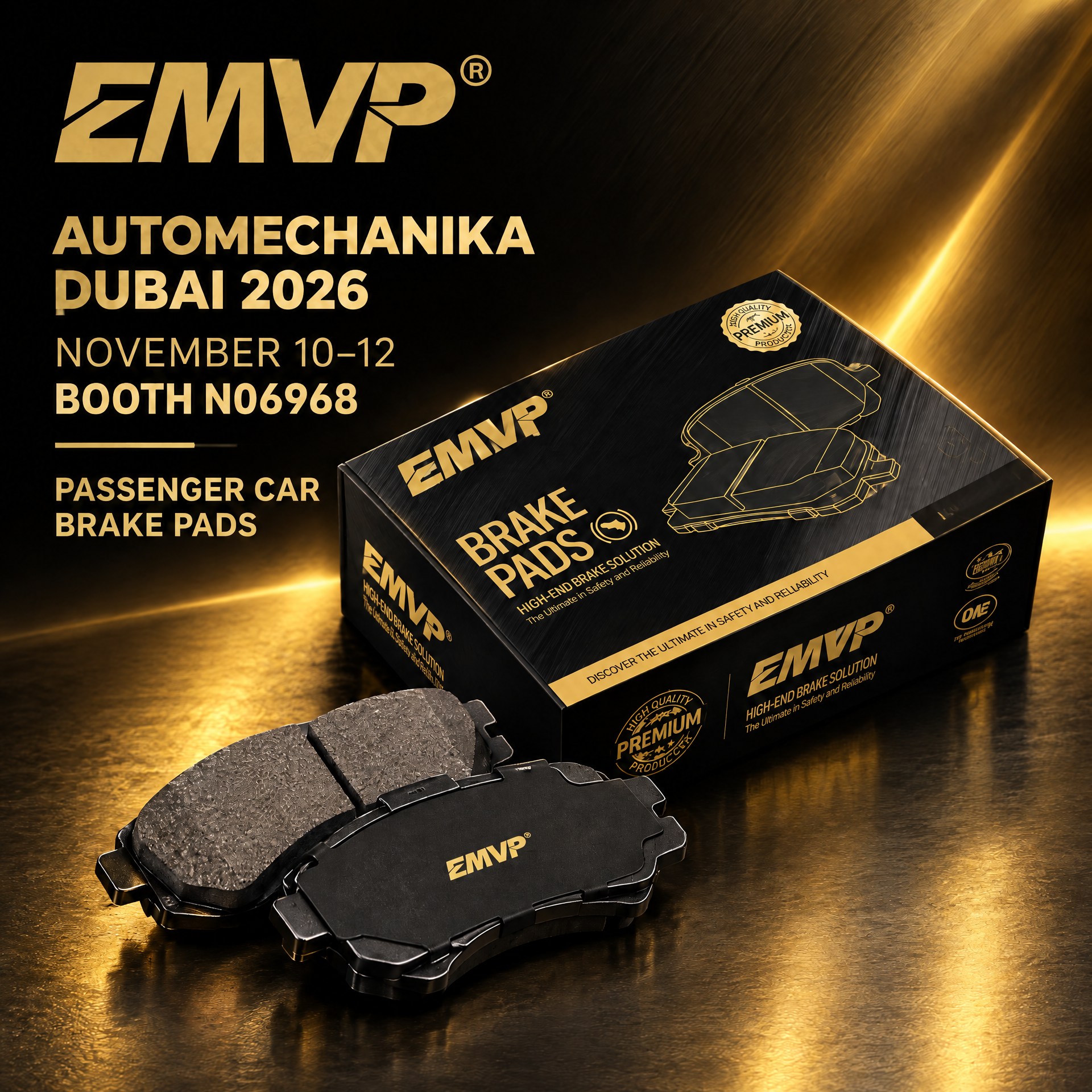 EMVP at Automechanika Dubai 2026, Booth N06968