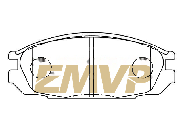 TY2509 Brake Pad Set