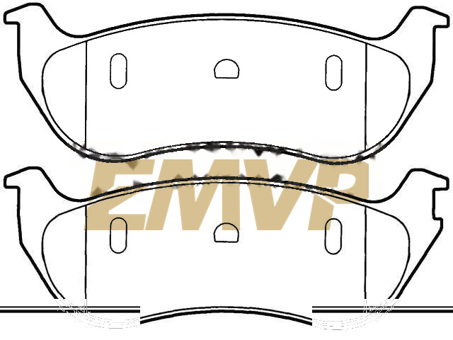 TY6520 Brake Pad Set