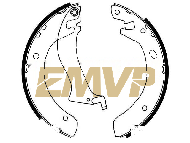 TY6790 Brake Shoe Set