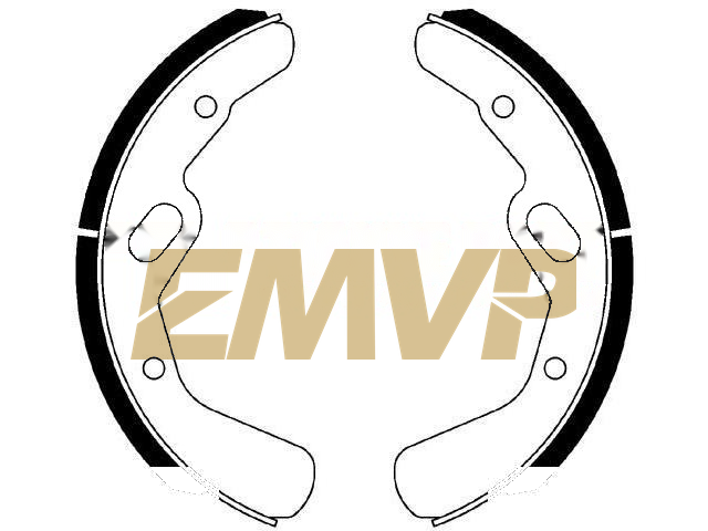 TY7057 Brake Shoe Set