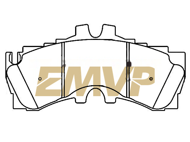 TY0525 Brake Pad Set