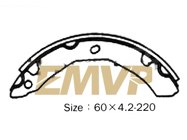 TY7172 Brake Shoe Set