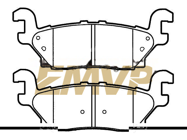 TY1336 Brake Pad Set