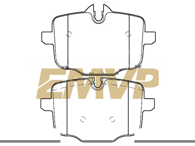 TY1776 Brake Pad Set