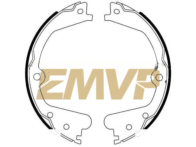 TY2303 Brake Shoe Set