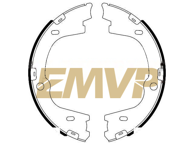 TY0235 Brake Shoe Set