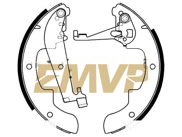 TY1059 Brake Shoe Set