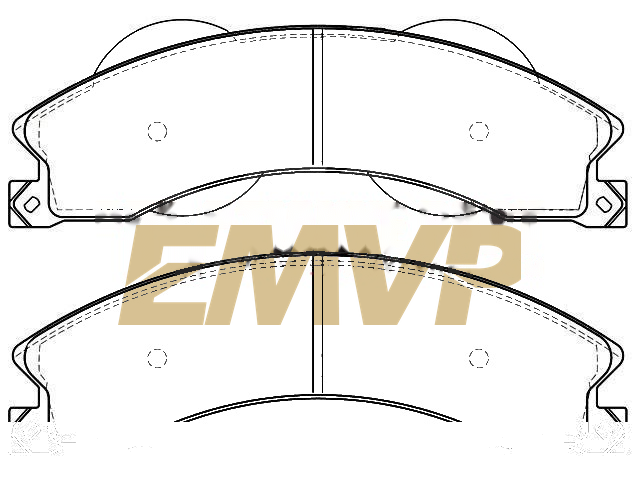 TY2532 Brake Pad Set