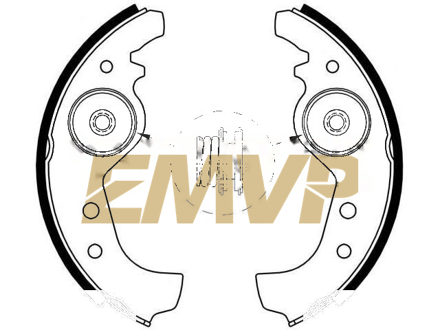 TY7814 Brake Shoe Set