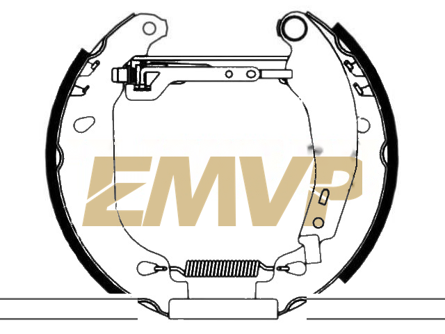 TY9309 Brake Shoe Set
