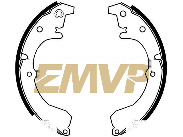 TY0737 Brake Shoe Set