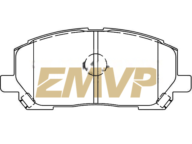 TY0545 Brake Pad Set