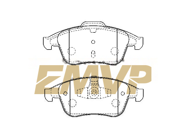 TY3970 Brake Pad Set
