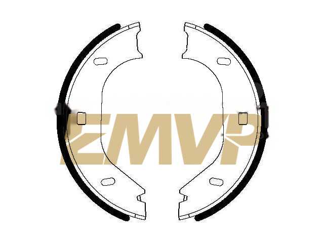 TY6687 Brake Shoe Set