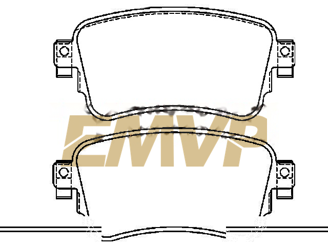 TY4739 Brake Pad Set