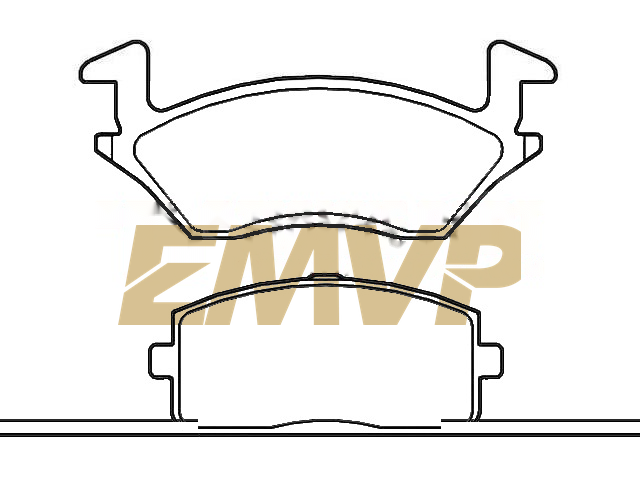 TY9137 Brake Pad Set