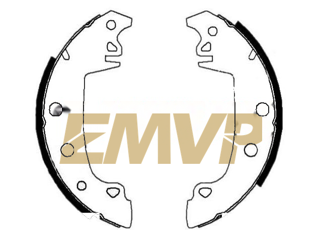 TY9954 Brake Shoe Set