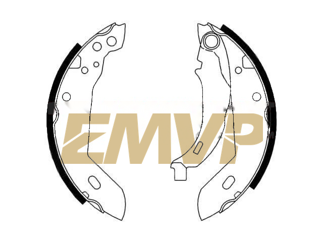 TY2316 Brake Shoe Set