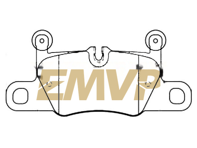 TY3702 Brake Pad Set