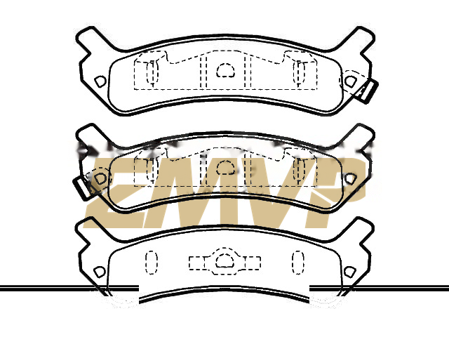 TY1901 Brake Pad Set
