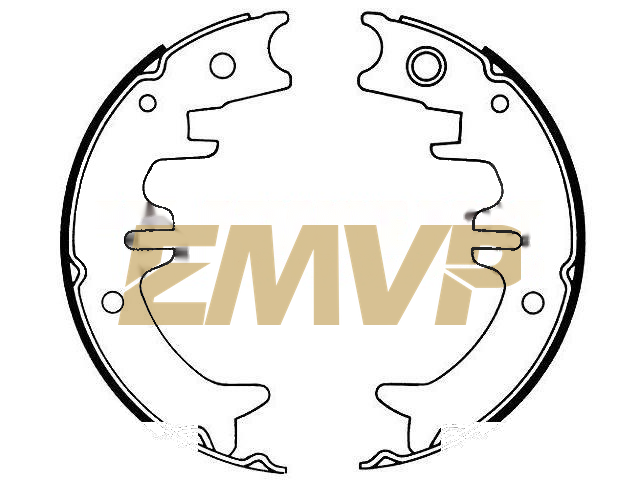 TY5129 Brake Shoe Set