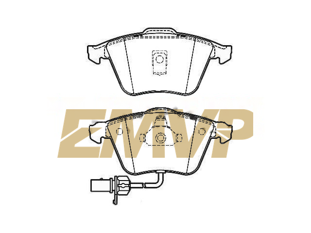 TY4634 Brake Pad Set