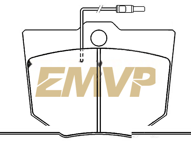 TY3929 Brake Pad Set