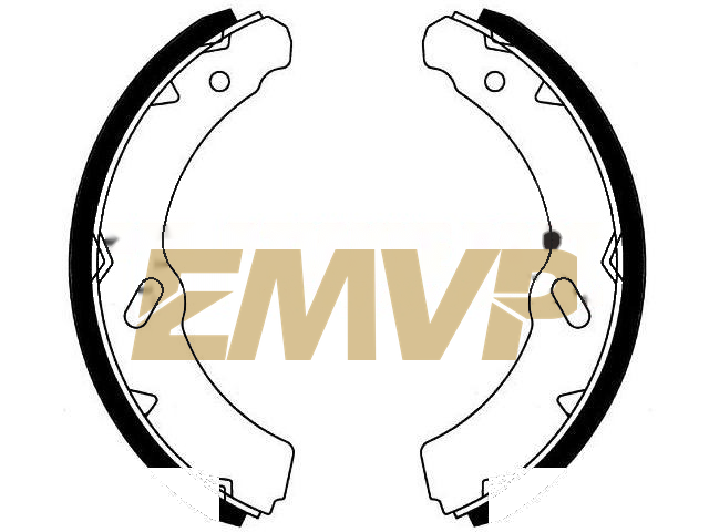 TY9736 Brake Shoe Set