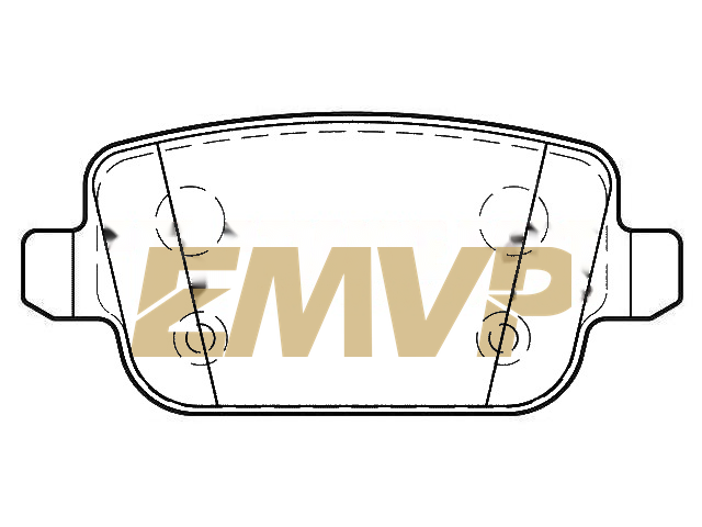 TY4979 Brake Pad Set