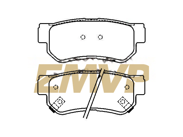 TY8421 Brake Pad Set