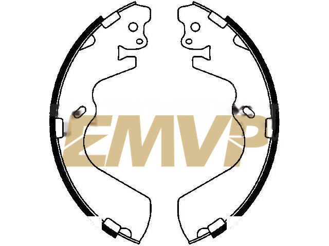 TY4310 Brake Shoe Set