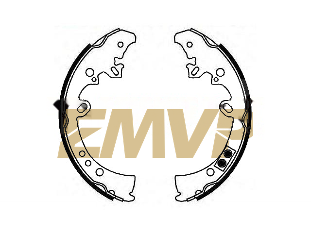 TY9628 Brake Shoe Set