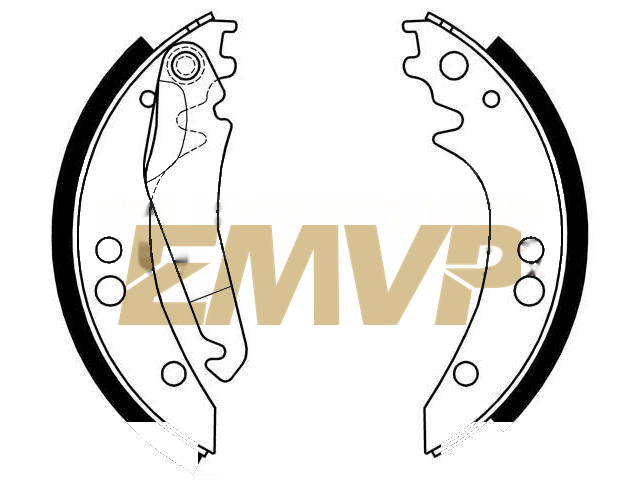 TY4263 Brake Shoe Set