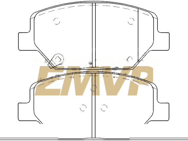 TY3562 Brake Pad Set