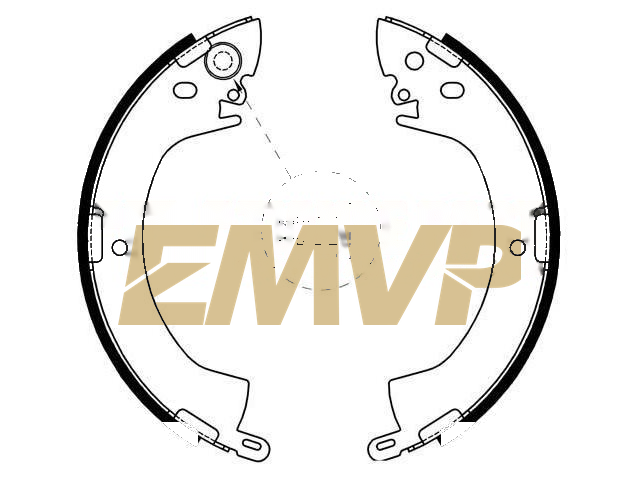 TY2711 Brake Shoe Set