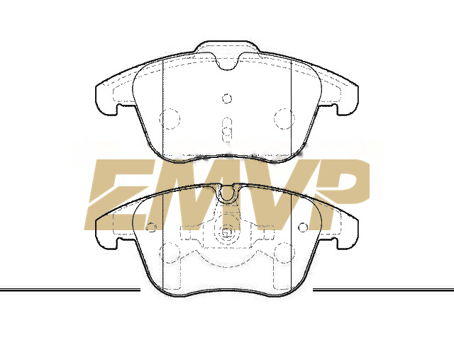 TY9398 Brake Pad Set