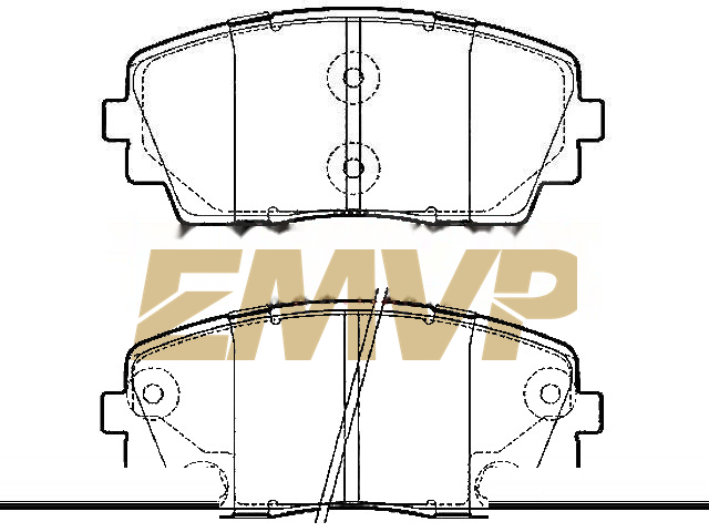 TY1248 Brake Pad Set