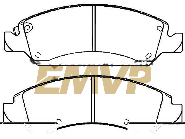 TY4878 Brake Pad Set