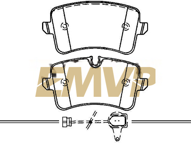 TY3781 Brake Pad Set