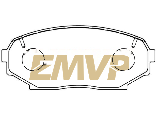 TY7013 Brake Pad Set