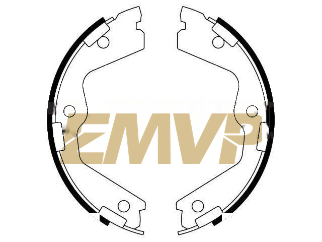 TY8995 Brake Shoe Set