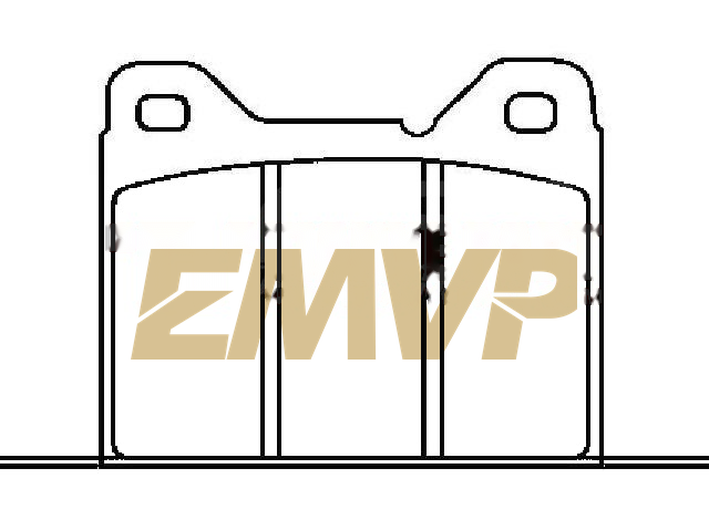TY2706 Brake Pad Set
