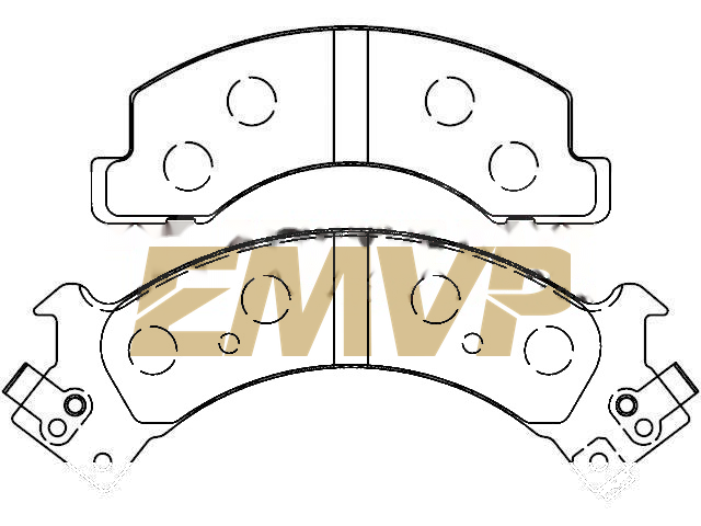 TY5090 Brake Pad Set