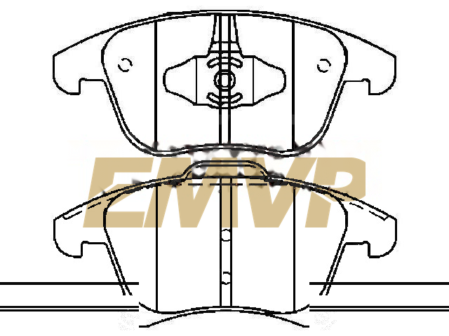 TY0213 Brake Pad Set
