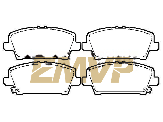 TY7281 Brake Pad Set